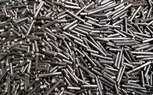 秸稈顆粒機生產的顆粒燃料