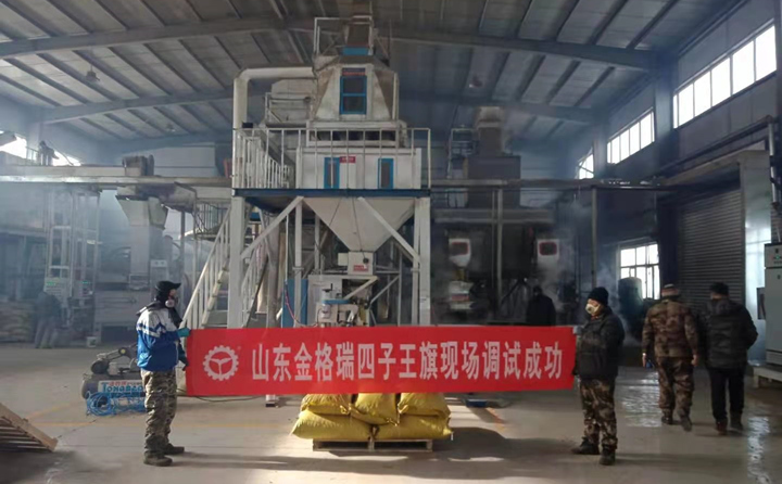 山東金格瑞顆粒機安裝現場 山東金格瑞顆粒機安裝現場