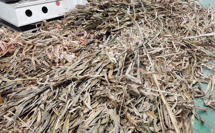 秸稈顆粒機原料