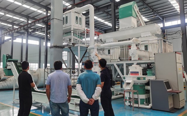 秸稈綜合利用顆粒機成套設備