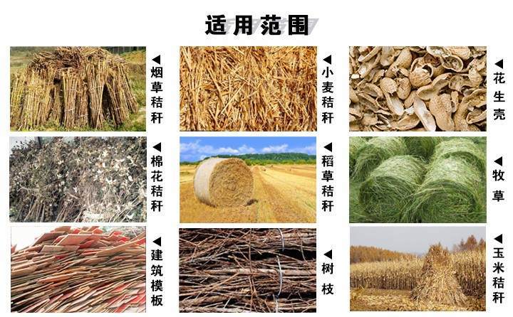 煙桿顆粒適用范圍 煙桿顆粒適用范圍